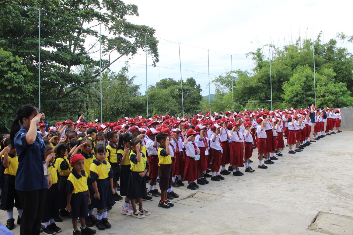 Upacara Bendera Perdana TK & SD PAPUA KASIH