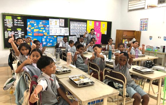 Hari Pertama MBG di SD Papua Kasih, Murid Beri Respon Lucu dan Ceria