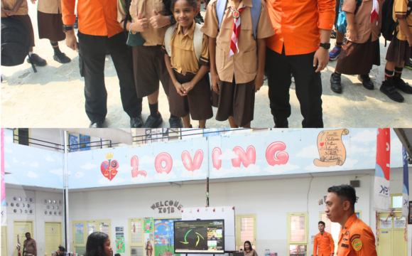 Kelas Inspirasi : BASARNAS Goes to SD Papua Kasih