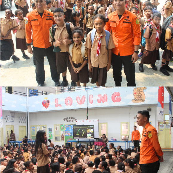 Kelas Inspirasi : BASARNAS Goes to SD Papua Kasih
